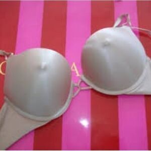 Victorias Secret Nude Miraculous Push Up Nipple Bra 34C